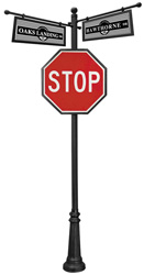 Decorative Traffic Signage