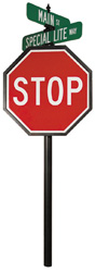 Decorative Traffic Signage