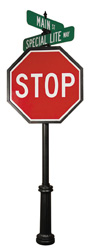 Decorative Traffic Signage